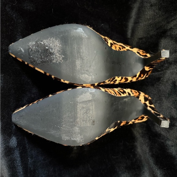 Calvin Klein Leopard Print Heels  Size 7 - Picture 3 of 3
